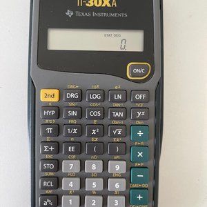 Texas Instrument Scientific Calculator TI-30XA School Office